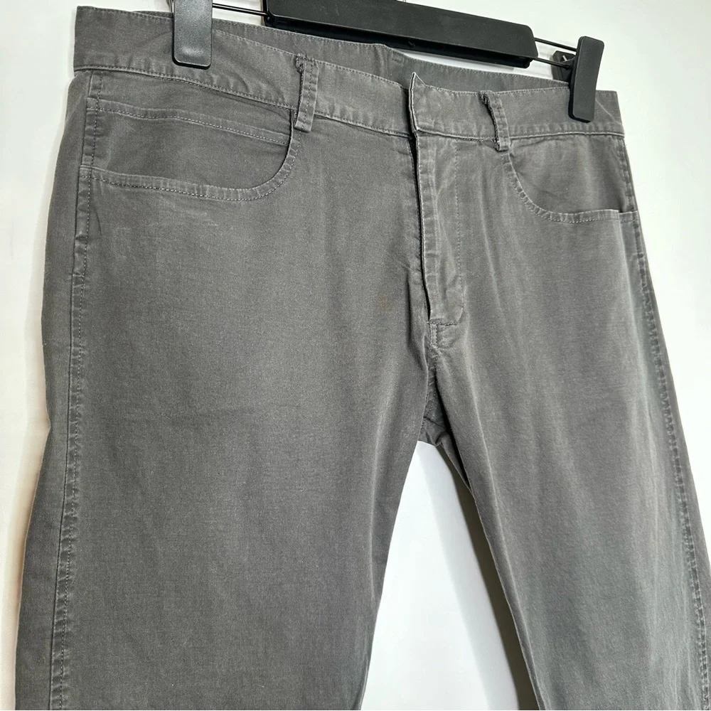 Emerson Fry Charcoal Gray Straight Skinny Chinos